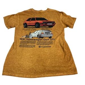 Volkswagen 1991 Golf GTI Graphic Tee - Tan